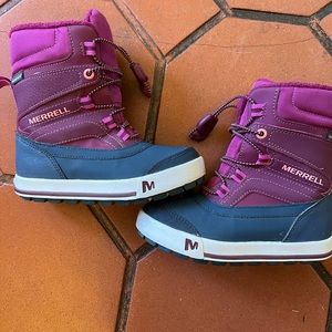 Merrell snow bank 3.0 waterproof kids size 10M